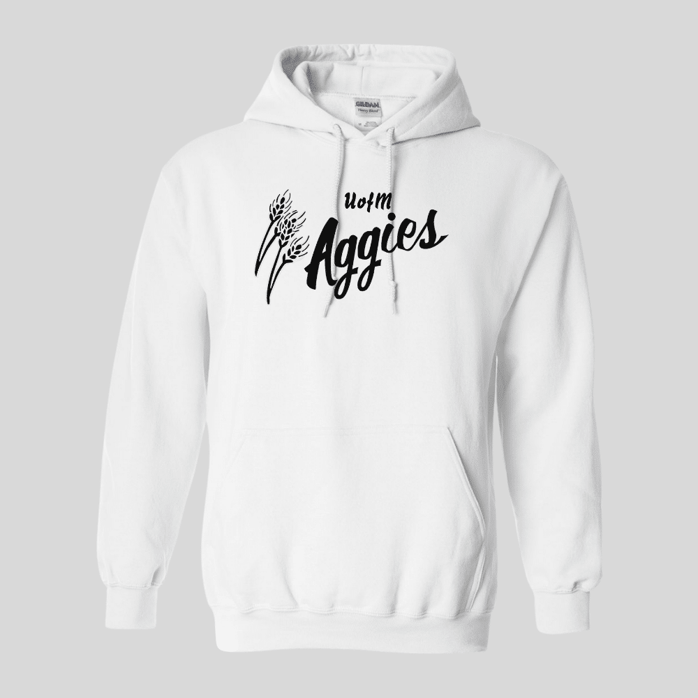 Aggies Screenprint Gildan Hoodie - Image 6
