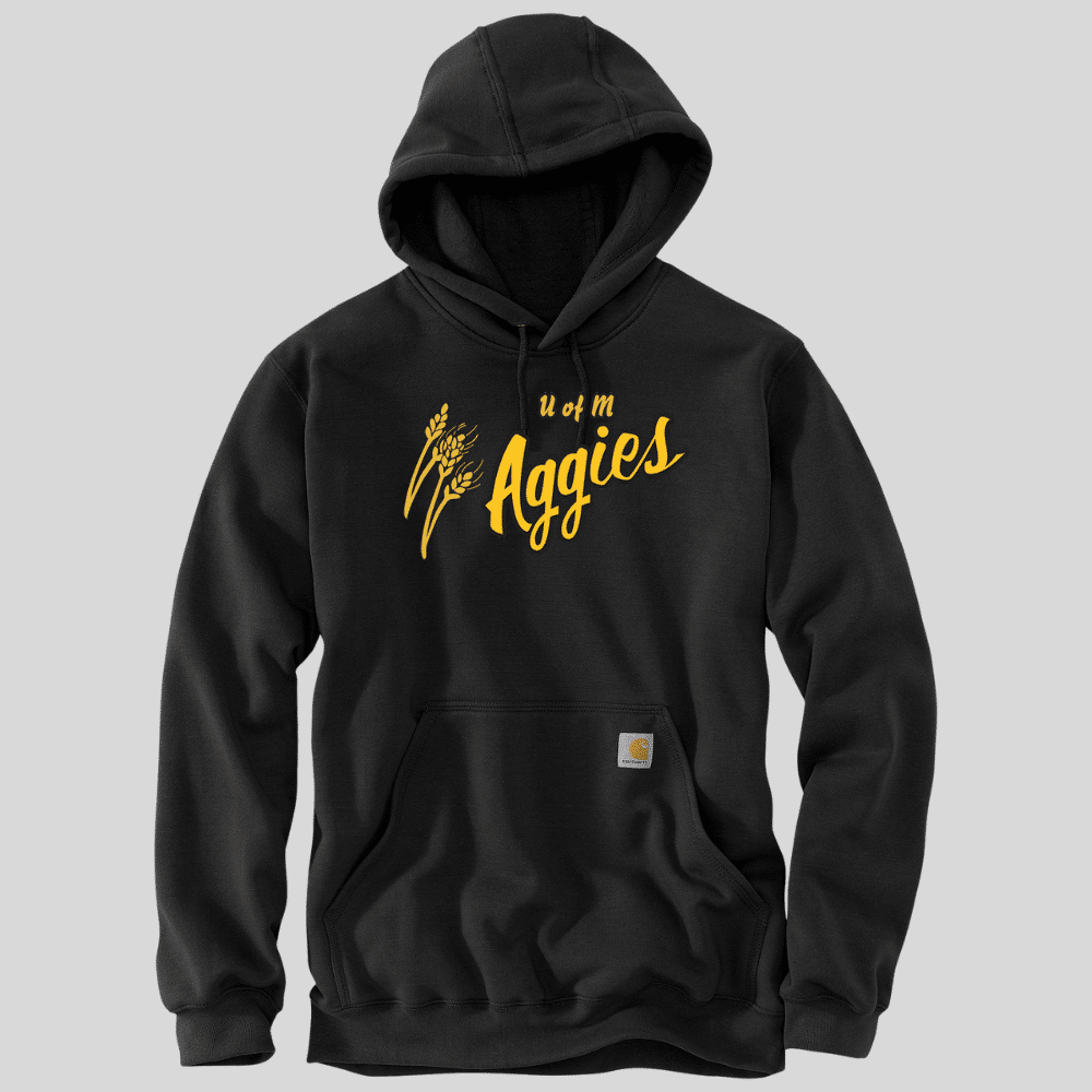 Aggies Carhartt Pullover Hoodie - Image 2