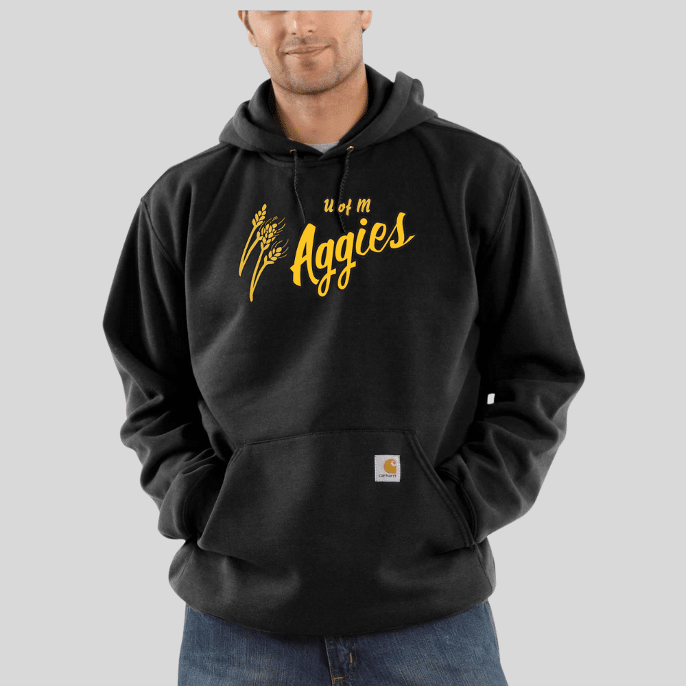Aggies Carhartt Pullover Hoodie - Image 5