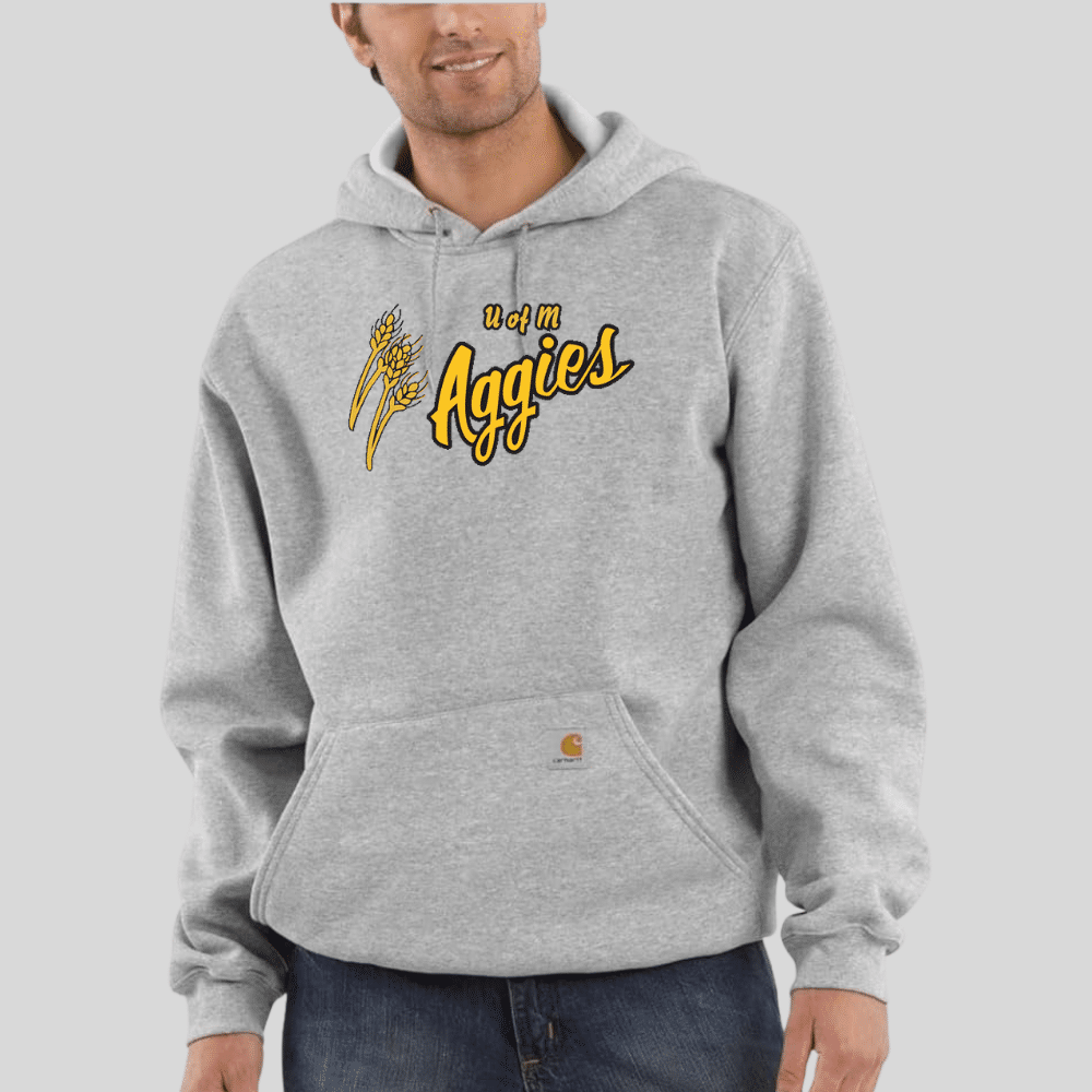 Aggies Carhartt Pullover Hoodie - Image 6