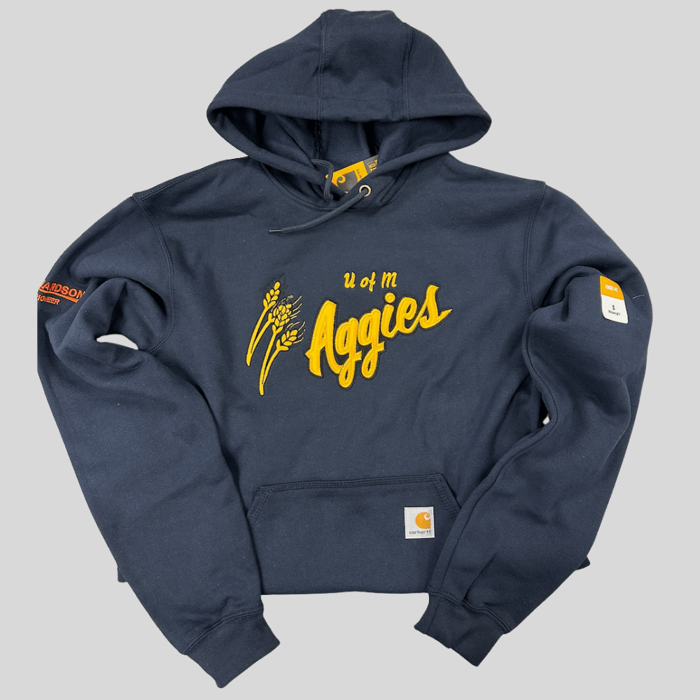 Aggies Carhartt Pullover Hoodie - Image 9
