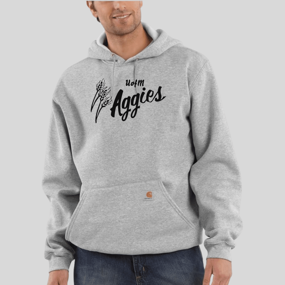 Aggies Carhartt Pullover Hoodie - Image 8