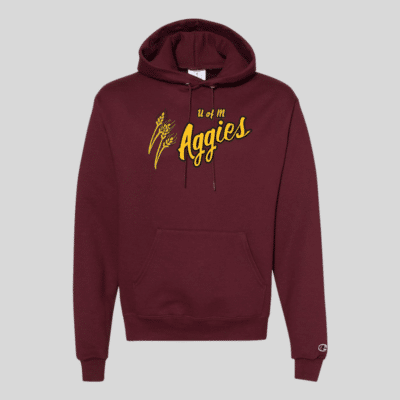 Aggies Screenprint Champion Hoodie
