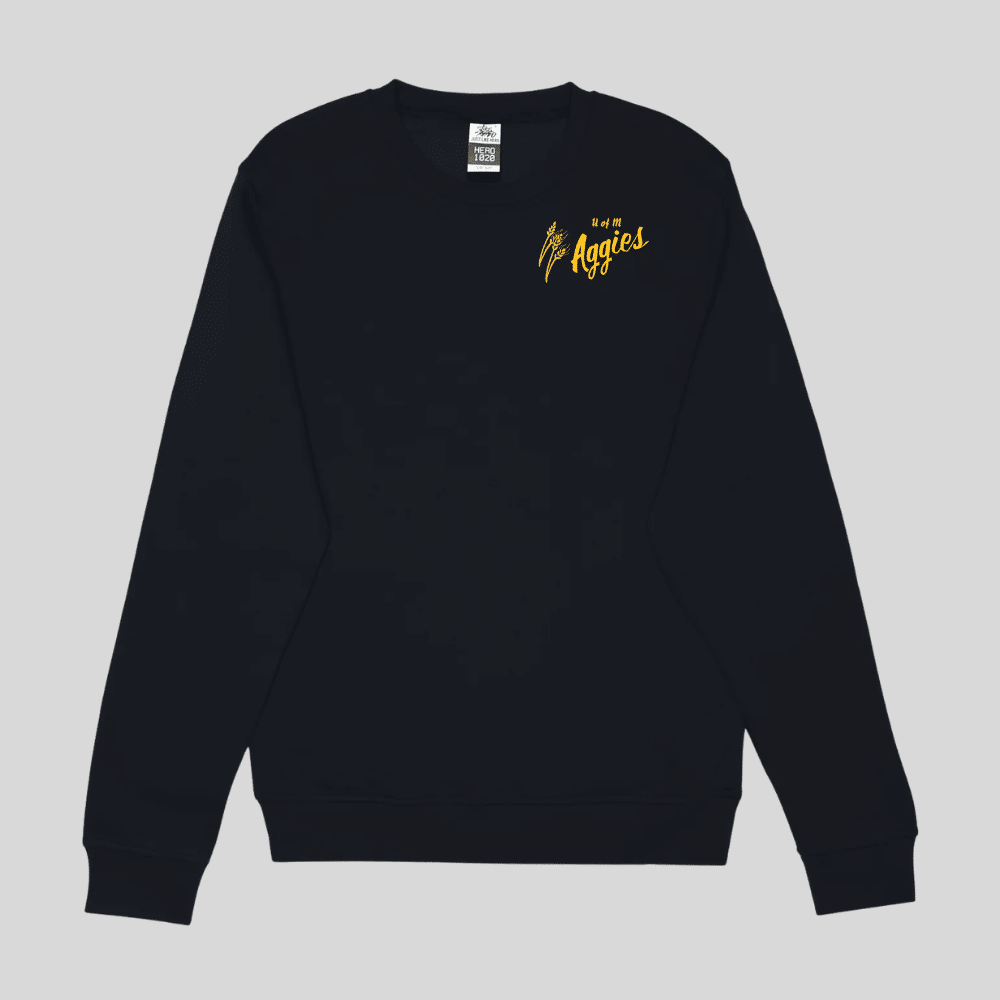Aggies Embroidered Crewneck Sweater - Image 7