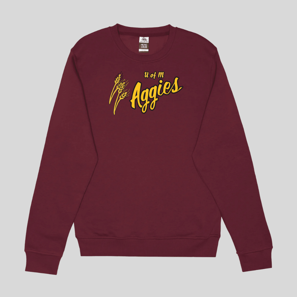 Aggies Embroidered Crewneck Sweater - Image 8