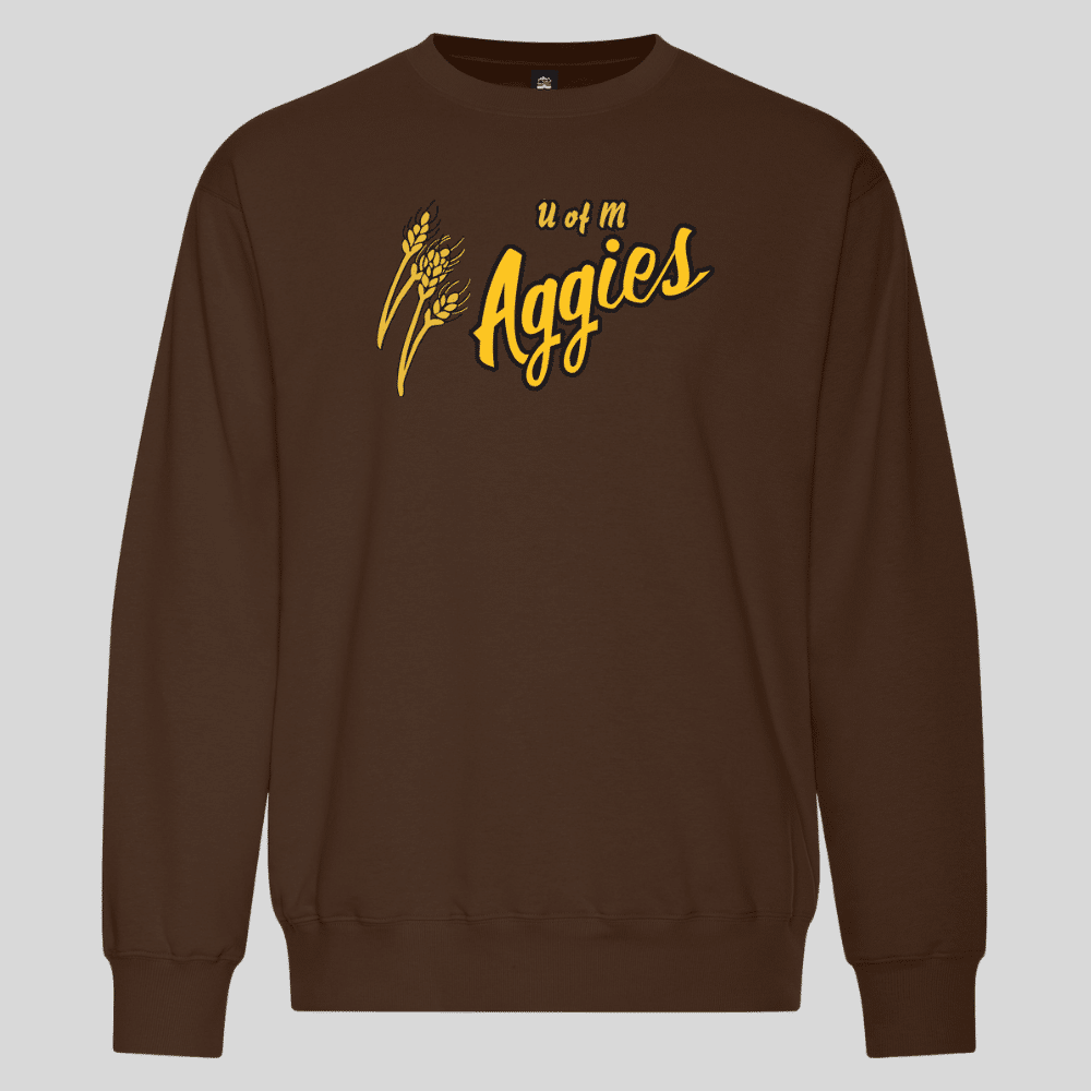 Aggies Embroidered Crewneck Sweater - Image 9