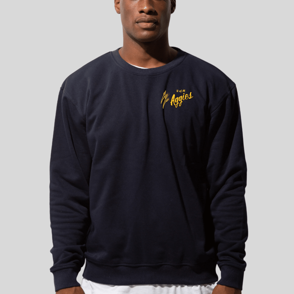 Aggies Embroidered Crewneck Sweater - Image 13