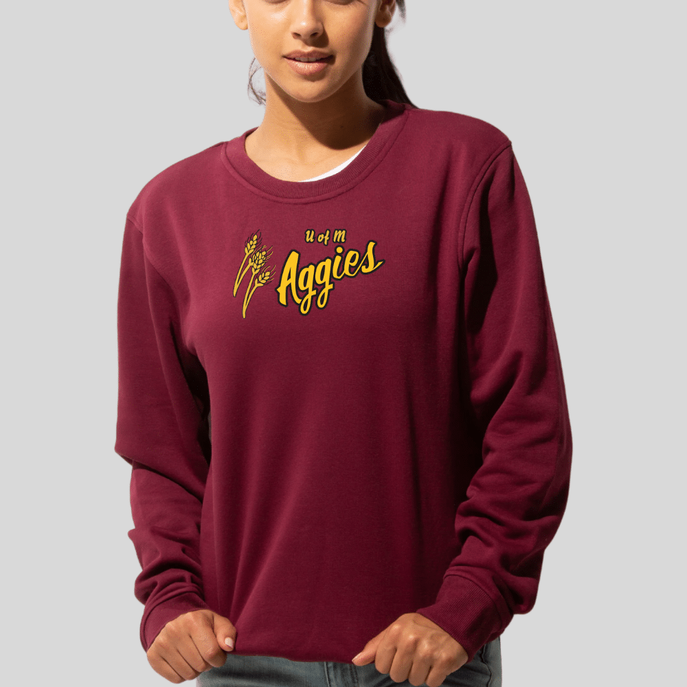 Aggies Embroidered Crewneck Sweater - Image 14