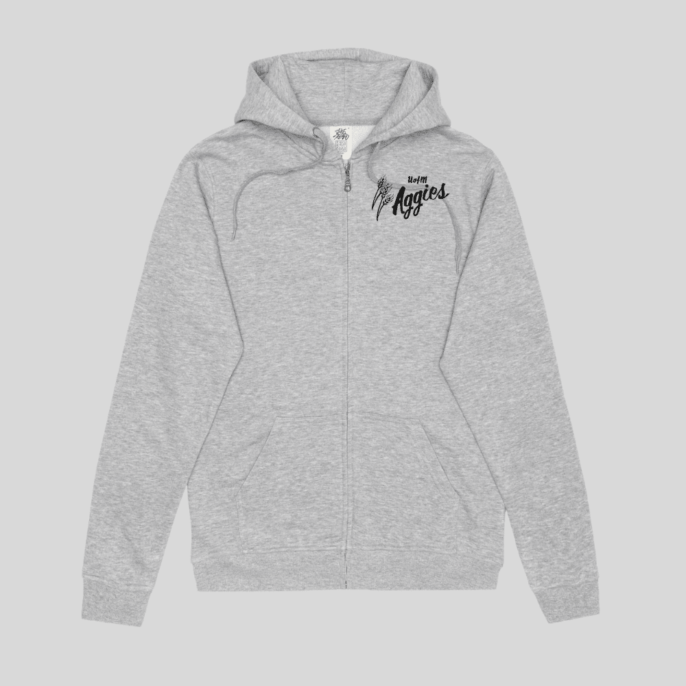 Aggies Embroidered Full-Zip Hoodie - Image 5