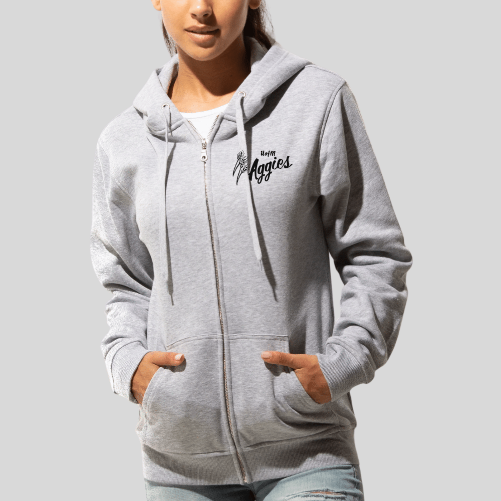 Aggies Embroidered Full-Zip Hoodie - Image 6