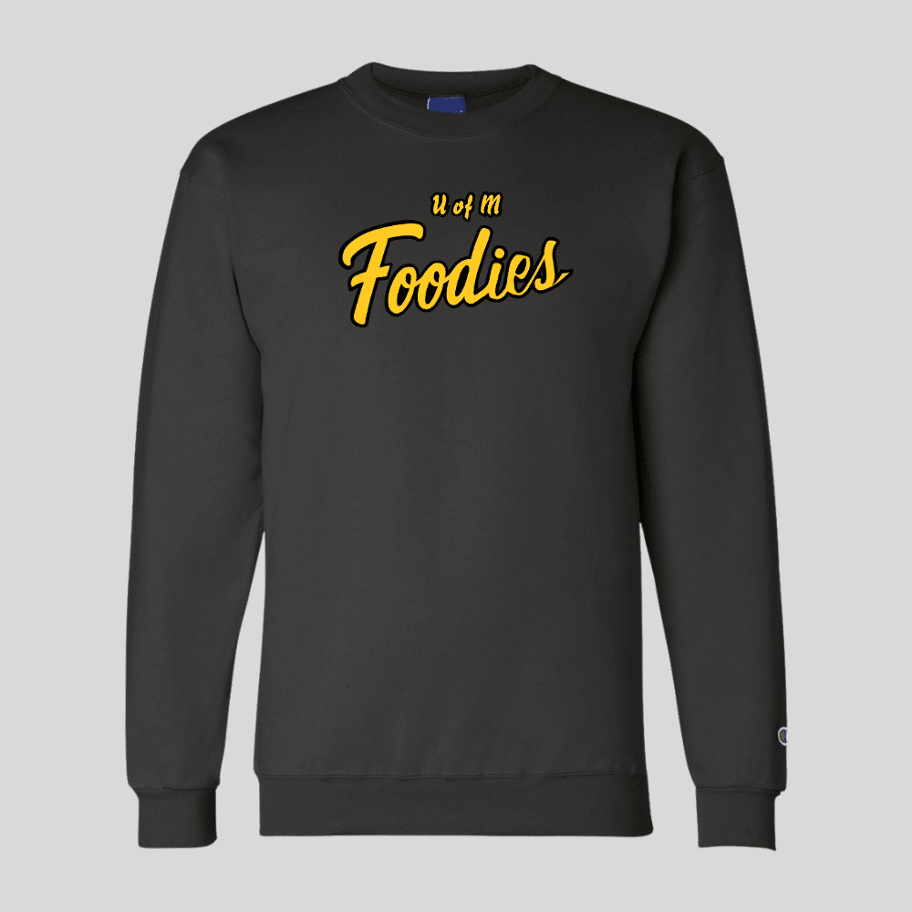 Foodies Screenprint Champion Crewneck - Image 2
