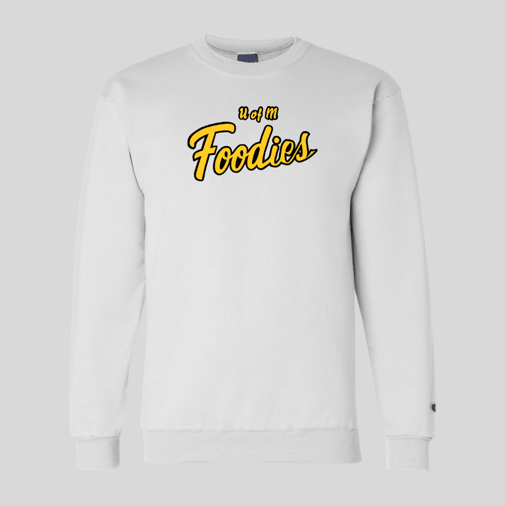 Foodies Screenprint Champion Crewneck - Image 4