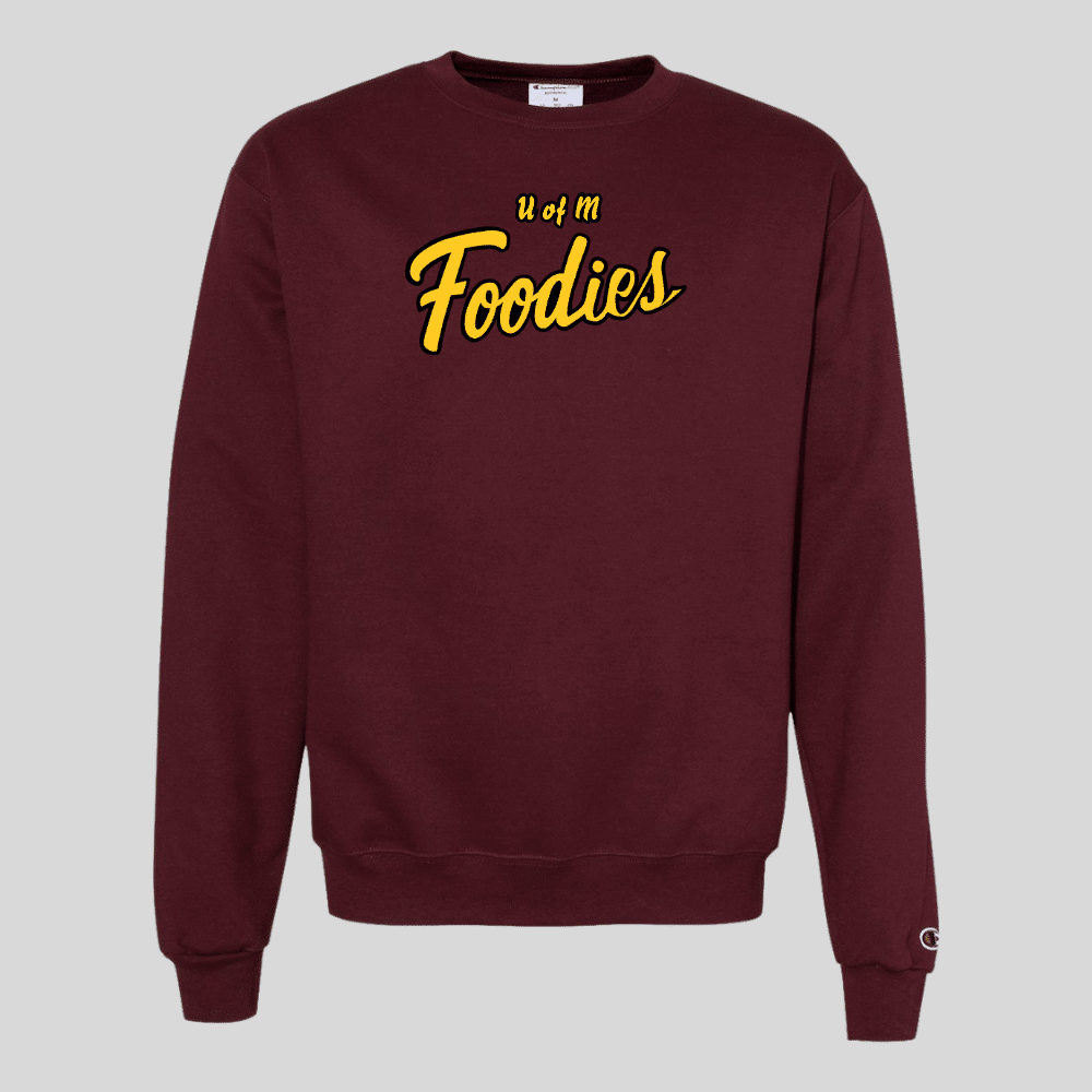 Foodies Screenprint Champion Crewneck - Image 5