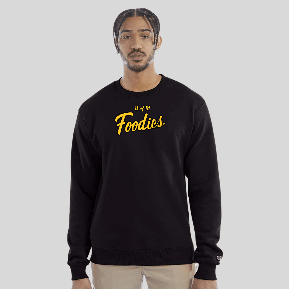 Foodies Screenprint Champion Crewneck - Image 6