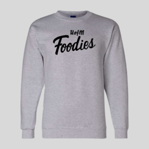 Foodies Screenprint Champion Crewneck