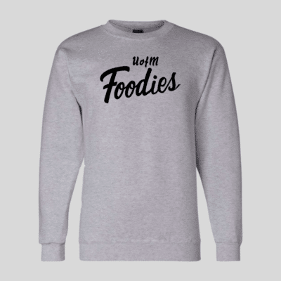 Foodies Screenprint Champion Crewneck