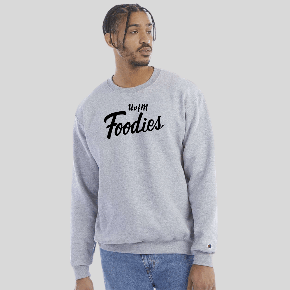 Foodies Screenprint Champion Crewneck - Image 9