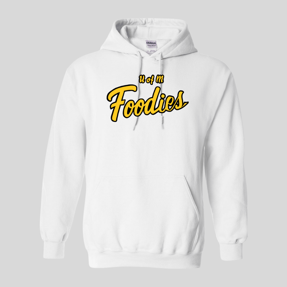 Foodies Screenprint Gildan Hoodie - Image 4