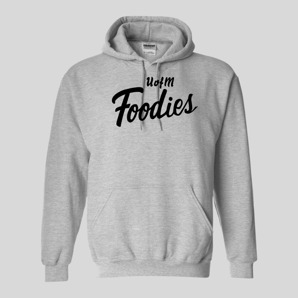 Foodies Screenprint Gildan Hoodie - Image 6