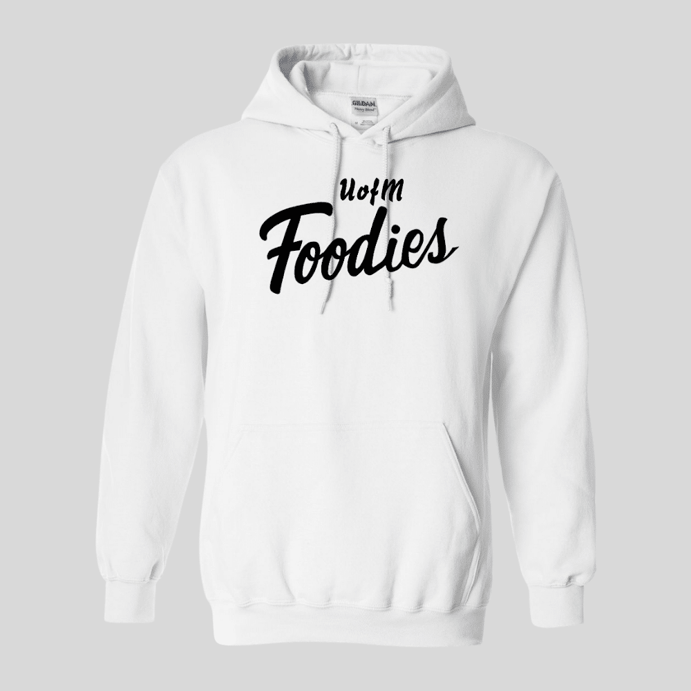 Foodies Screenprint Gildan Hoodie