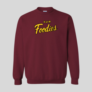 Foodies Screenprint Gildan Crewneck