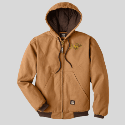 Aggies Berne Apparel Duck Canvas Hooded Jacket
