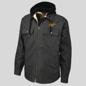 Aggies Tough Duck Canvas Sherpa-Lined Hooded Jacket