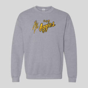 Aggies Screenprint Gildan Crewneck