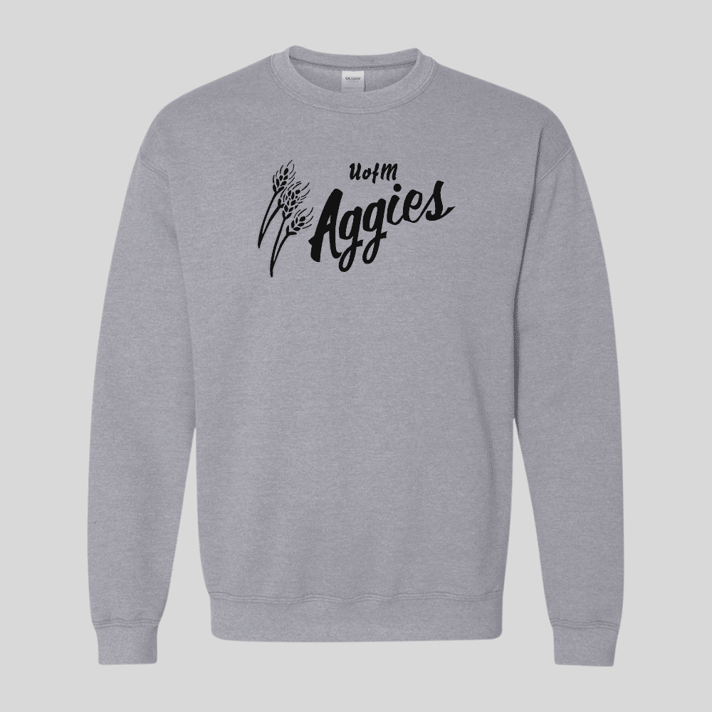 Aggies Screenprint Gildan Crewneck - Image 5