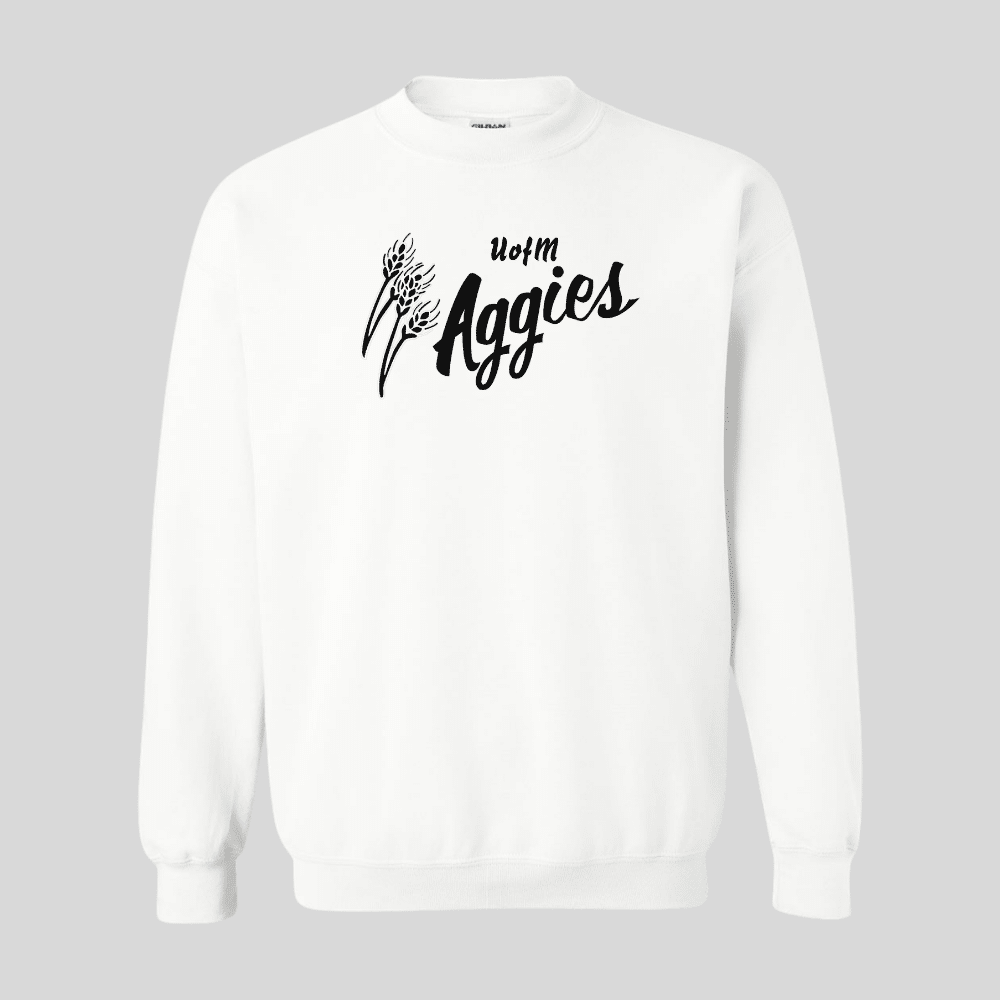 Aggies Screenprint Gildan Crewneck - Image 6