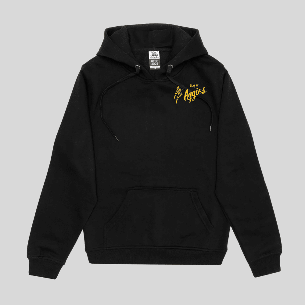 Aggies Embroidered Pullover Hoodie - Image 2