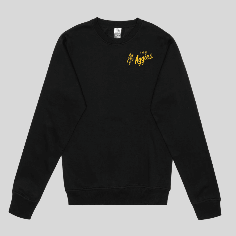 Aggies Embroidered Crewneck Sweater - Image 3